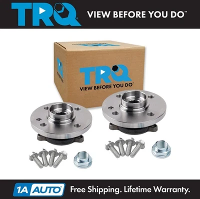 Juego de montaje de cojinetes de cubo de rueda delantera TRQ para Mini Cooper 2007-2015 Foto 1 de 4