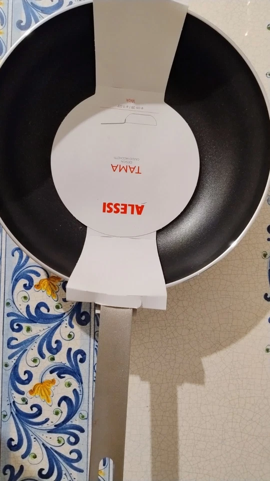 PADELLA  WOK " ALESSI" NUOVA COLLEZIONE TAMA - Immagine 1 di 4