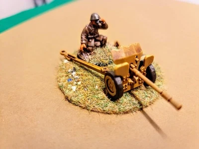 WWII French Hotchkiss SA 34 25mm AT Gun Various Scales Historical Wargaming - Image 1 of 4