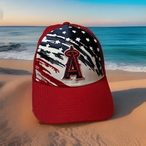 LA ANAHEIM ANGELS 4th OF JULY NE 9FORTY CAP/HAT RED/WHITE/BLUE SNAPBACK NICE. - Picture 1 of 16