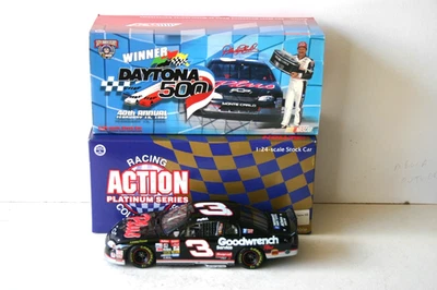 Dale Earnhardt #3 Acción 1:24 Diecast 1998 Mont Carlo Daytona 500 Ganador Foto 1 de 4