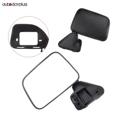 Driver LH Side Manual Side View Mirror For 1987-89 Toyota Pickup 4Runner w/Vent - Изображение 1 из 4