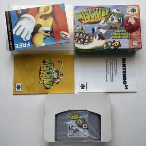 Mischief Makers Nintendo 64 N64 1997 Completo En Caja CIB Auténtico *CARRITO COMO NUEVO* - Imagen 1 de 23