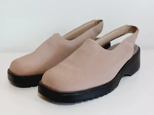 Women's Predictions Beige Slingback Mules Size 6.5 - Picture 1 of 16