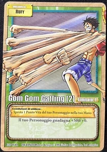 ONE PIECE~TCG~GUM GUM GATLING [2]~G3-W01~PROMO~ITA~BANDAI~2006 - Imagen 1 de 2