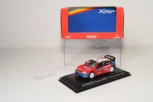 A80 1:43 NOREV 159750 CITROEN XSARA WRC TOUR DE CORSE 2004 WRC LOEB MIB - Foto 1 di 18