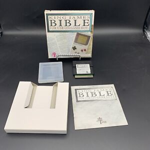 King James Bibel für Nintendo Gameboy - mit Box und Handbuch LESEN!!!