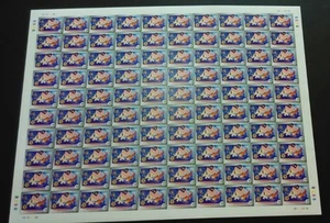 2000 Malaysia Sports DAWEI Table Tennis, 100v Imperf Stamps Full Sheet Mint NH - Picture 1 of 1
