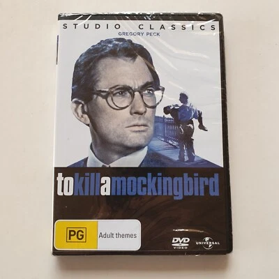 To Kill a Mockingbird (DVD, 1962) PAL Region 2 & 4 (Studio Classic) Gregory Peck - Image 1 of 4