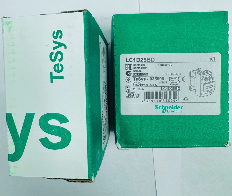 LC1D25BD Contactor New "Free Shipping  From USA" - Image 1 of 1