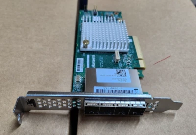NetApp 111-03801+A0 X2071A 4-Port 12GB MiniSASHD HBA PCIe Storage Controller - Image 1 of 2