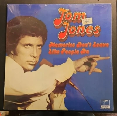Tom Jones - Memories Dont Leave Like People Do Vinyl LP SEALED PAS 71068 VTG  - Image 1 of 4