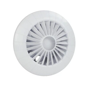 Ventilador de baño ventilador cojinete de bolas ventilador de techo ventilador de sala de estar Ø 125 m - Imagen 1 de 12