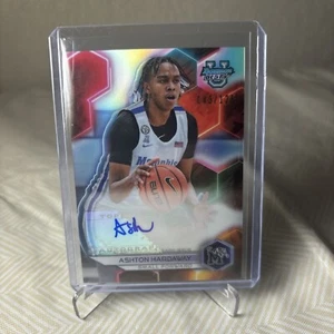 Ashton Hardaway 2023-24 Bowman Best University Auto /125 RC Memphis Tigers - Bild 1 von 5