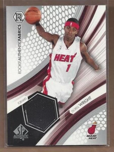 B5772- 2004-05 SP Authentic Fabrics Rookies #DW Dorell Wright Jersey - NM-MT - Picture 1 of 2