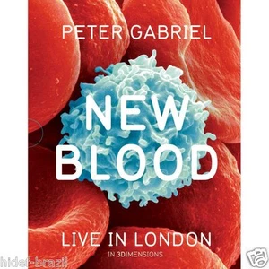 Blu-ray 3D Peter Gabriel New Blood Live in London w/ Slipcover -Brand New Sealed - Imagen 1 de 2
