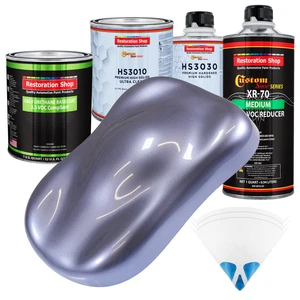 Astro Blue Metallic Prem Quart Kit Low VOC URETHANE BASECOAT Car Auto Paint Kit - Picture 1 of 5