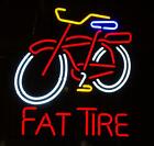 New Fat Tire Belgian Beer 20"x16" Lamp Light Neon Sign With Dimmer