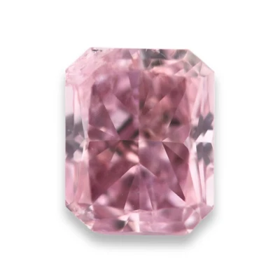0.50ct Natural Loose Fancy Purple Pink Color Diamond GIA Certified Radiant SI2 - Image 1 of 4