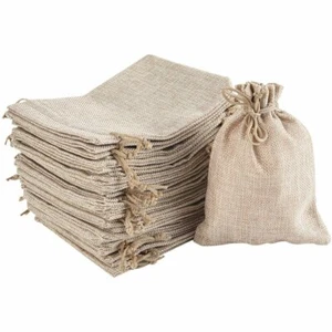 30x Leinensäckchen Schmuckbeutel Geschenkbeutel Jute Beutel Gastgeschenk 13*18CM - Bild 1 von 7