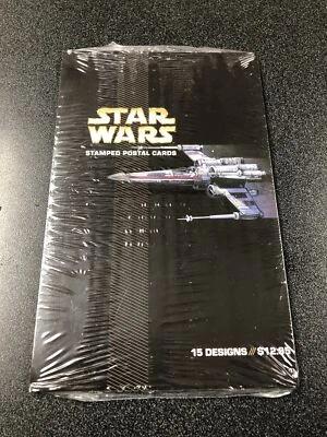 Star Wars Stamped Postal Cards - 15 Designs - Brand new - Image 1 of 2