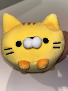 Yell Korokoro Friends Tabby Cat Mochi Nyanko Plush 6" Cute Kitten Stuffed Animal - Picture 1 of 9