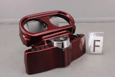 Harley Road Glide CVO 2015 velocímetro medidor cubierta Burgandy Blaze Foto 1 de 4