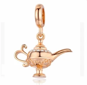 Aladdin's Pendant Genie Lamp Charm Magic Castle Disneyland Parks Present Gift - Picture 1 of 4