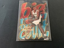 1996-97 Skybox Z-Force David Robinson Big Man On Court Z PEAT Rare, 1:11,200!