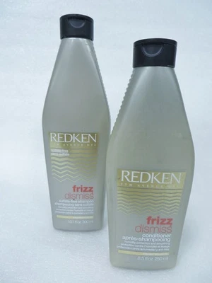 CHAMPÚ REDKEN FRIZZ DESESTIMADO 10,1 OZ && ACONDICIONADOR 8,5 OZ ¡Rapado! Foto 1 de 2