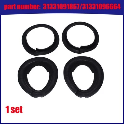 Juego de 4 almohadillas de resorte inferiores superiores delanteras para BMW E39 E46 323i 328i 528i 31331091867 Foto 1 de 4