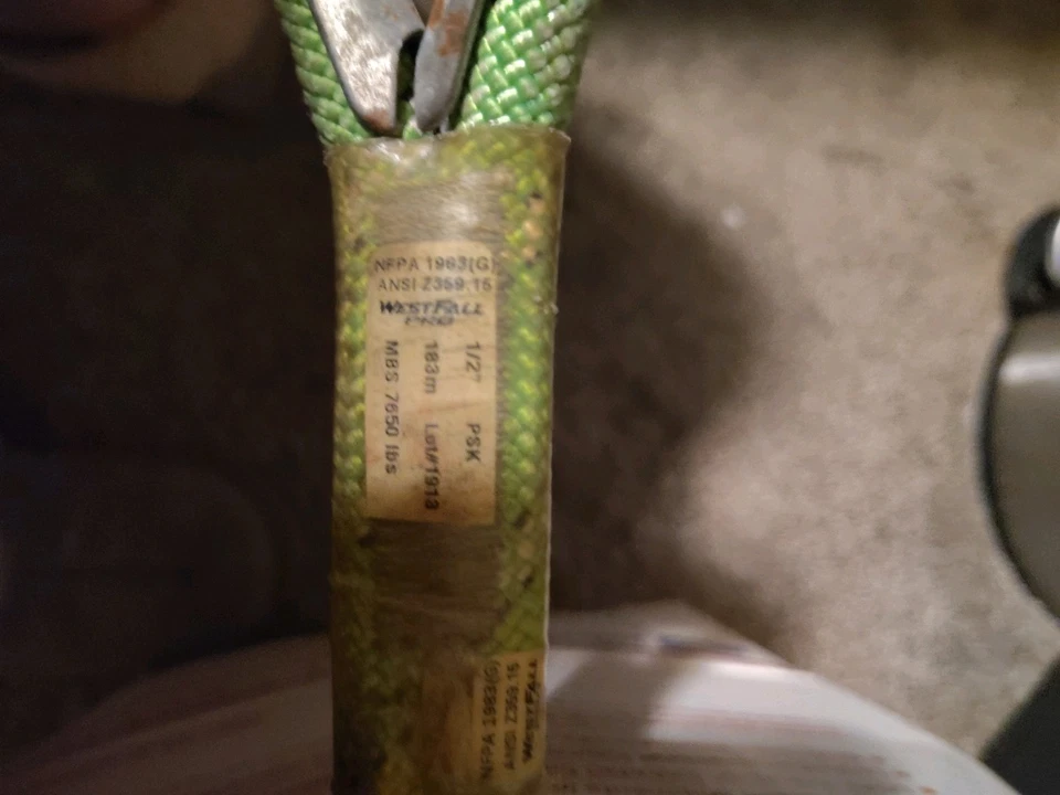 Cuerda Westfall Pro Sterling 1/2" PSK MBS 7650- Verde 240" Foto 1 de 3