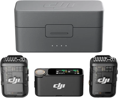Reseller: DJI Mic 2 (2 Transmitters + 1 Receiver + Charging Case) + VAT Invoice - Image 1 of 4