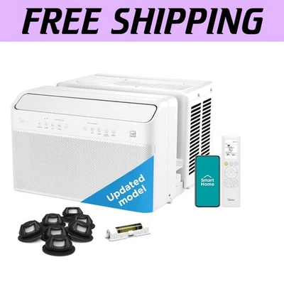 Energy Star U-Shaped Window Air Conditioner with Wi-Fi & Fast Cooling Features - Image 1 of 4