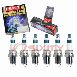 6 pc Denso Iridium Power Spark Plugs for 1987-1990 Jeep Comanche 4.0L L6 xv - Picture 1 of 5