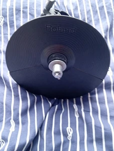 Roland CY-5 Cymbal With Stand And Cable Bundle - Picture 1 of 4