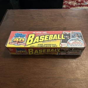 1991 Topps Baseball Complete Set - Factory Sealed - Picture 1 of 7