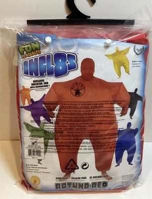 Rubie’s Fun Flatables INFL8S Inflatable Costume Red Adult One Size NEW - Image 1 of 2