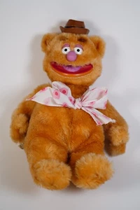 Vintage Fozzie Bear Muppets Plush Doll Jim Henson 1989 Direct Connect Intl - Picture 1 of 6