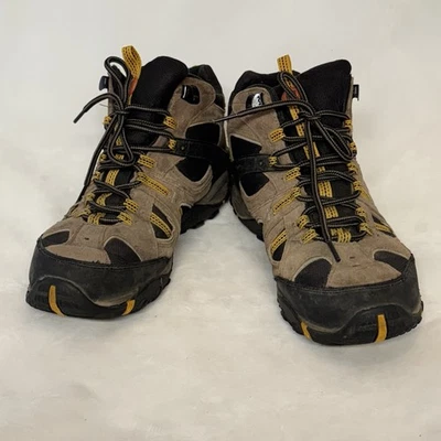 Merrill Men’s Yokohama Trail Hiking Shoes Gun-smoke Brown Waterproof Sz 10.5 - Image 1 of 4