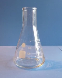 ERLENMEYERKOLBEN, LABORKOLBEN, ERLENMEYERKOLBEN, ENGHALSKOLBEN - 250ml - Bild 1 von 1