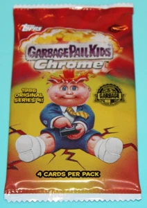 GARBAGE PAIL KIDS 2021 CHROME 4 Sealed HOBBY "PACK" - Bild 1 von 4