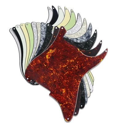 GUITAR ANATOMY Golpeador en blanco Stratocaster - Diseño personalizado de tornillo y pastilla hágalo usted mismo EE. UU. MEX