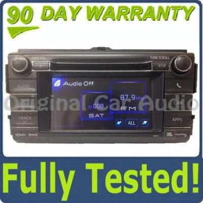 Toyota Rav4 JBL 2013-2015 radio OEM CD Entune receptor de pantalla táctil Foto 1 de 4