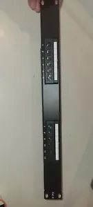1 panneau de brassage réseau 12 ports 1U Cat6 RJ45 neuf, point d'achat - Photo 1/5