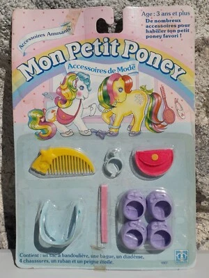 Blister Accessoires de Mode Mon Petit Poney G1 Neuf MLP My Little Pony A-14  - Photo 1/2