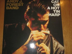 os LP ANDY J FOREST BAND CAT ON A HOT TIN HARP Appaloosa Italy 1987 - Picture 1 of 4