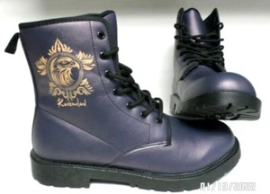 Botas de Combate HARRY POTTER RAVENCLAW Azul Con Cordones, M 7.5, W 10, EU 41 NUEVAS UNISEX - Imagen 1 de 9