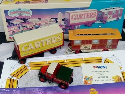 Scammell Highwayman Ballast with Trailer & Caravan, Corgi - Bild 1 von 3