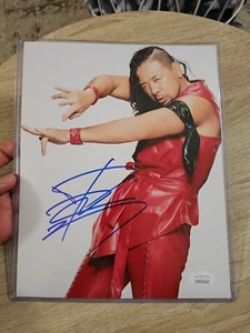 SHINSUKE NAKAMURA SIGNED 8 X 10 ***JSA CERT*** - WWE, NXT - Picture 1 of 3